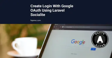 Create Login With Google OAuth Using Laravel Socialite's featured image